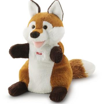 Marionette renard, 25 cm