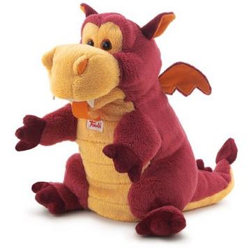 Handpuppe Drache, 25 cm