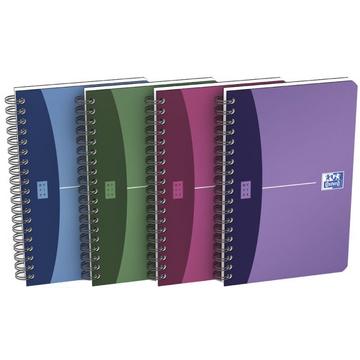 Taccuino a spirale, colori casuali