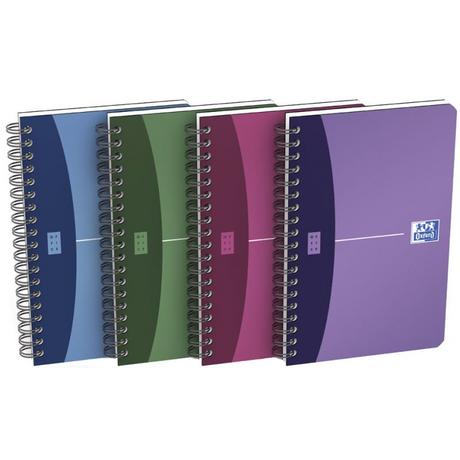 Oxford Taccuino a spirale, colori casuali Urban Mix 