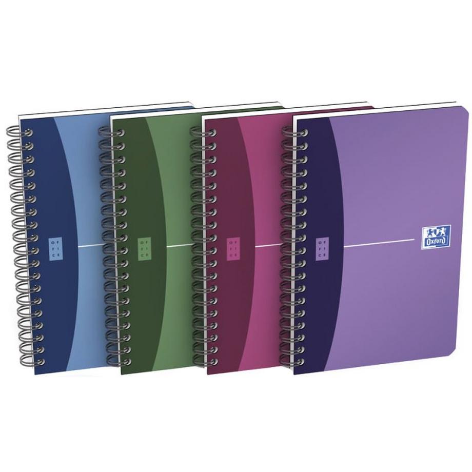 Carnet à spirales, couleurs aléatoires