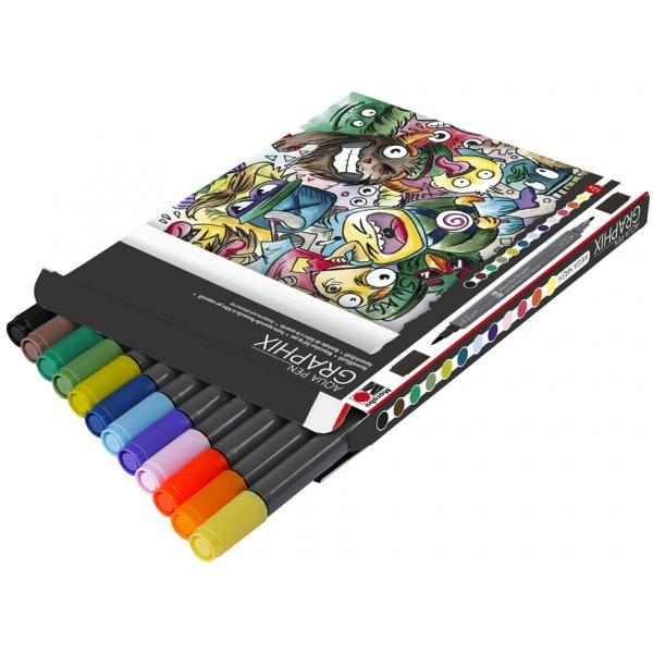 Marabu Pennarello in feltro per acquerelli Graphix 