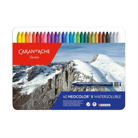 Caran d'Ache Set de crayons de cire Neocolor II 