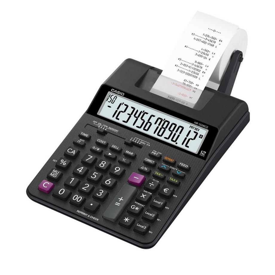 CASIO Calcolatrice da stampa CS-HR-150RCE 