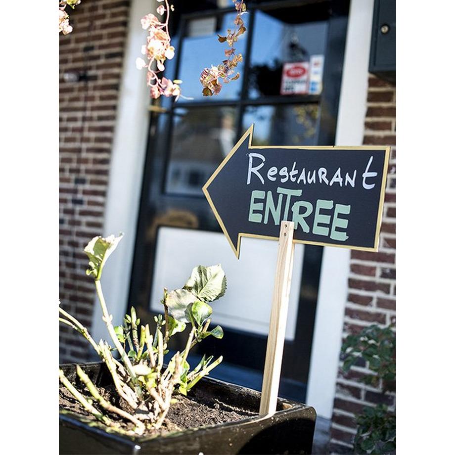 SECURIT Ardoise Flèche 