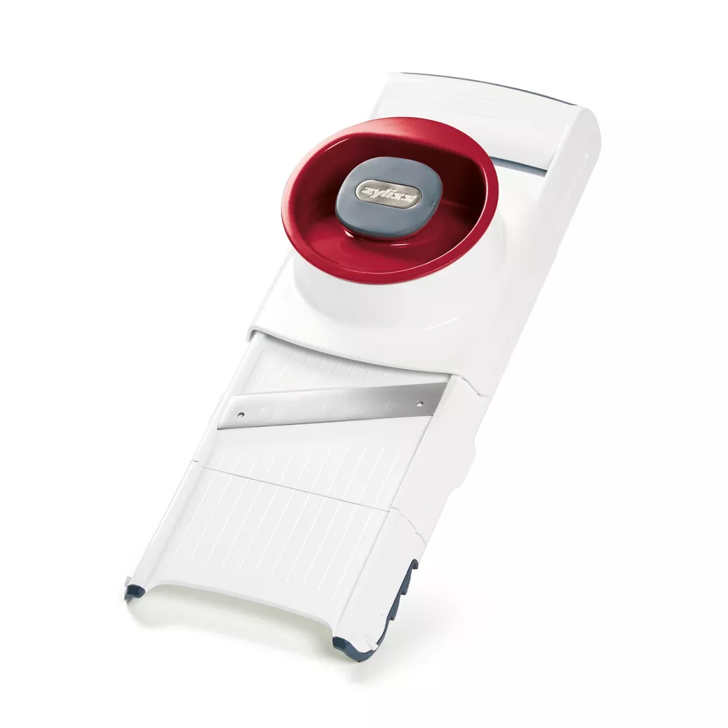 Zyliss 4en1 Mandoline&Râpe blanc-rouge