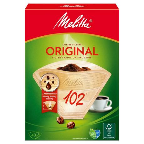 Melitta Filtres en papier Original 102 