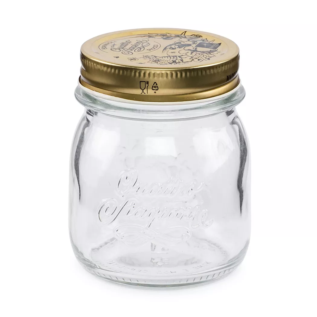 Bormioli Rocco - Konfitürenglas, 250 ml, Gold