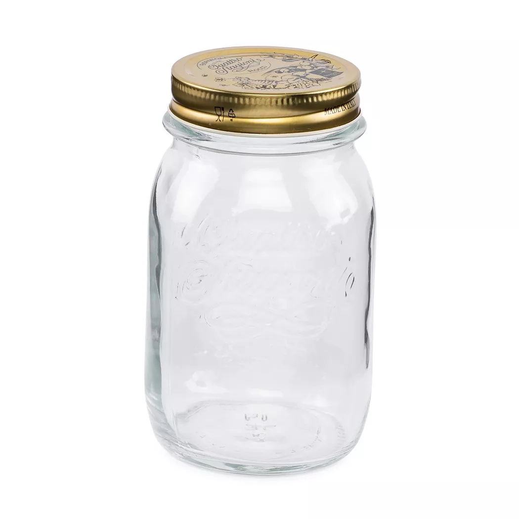 Bormioli Rocco - Konfitürenglas, 500  ml, Gold