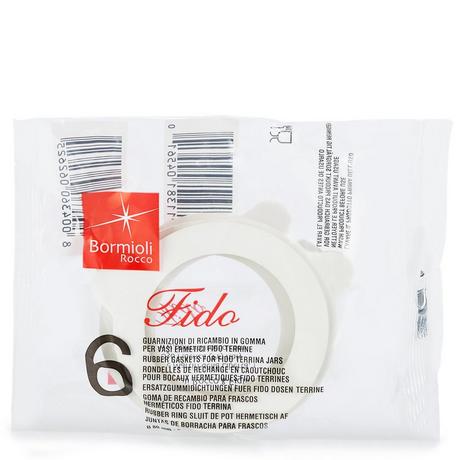 Bormioli Rocco Gummidichtungen 6 Stück  
