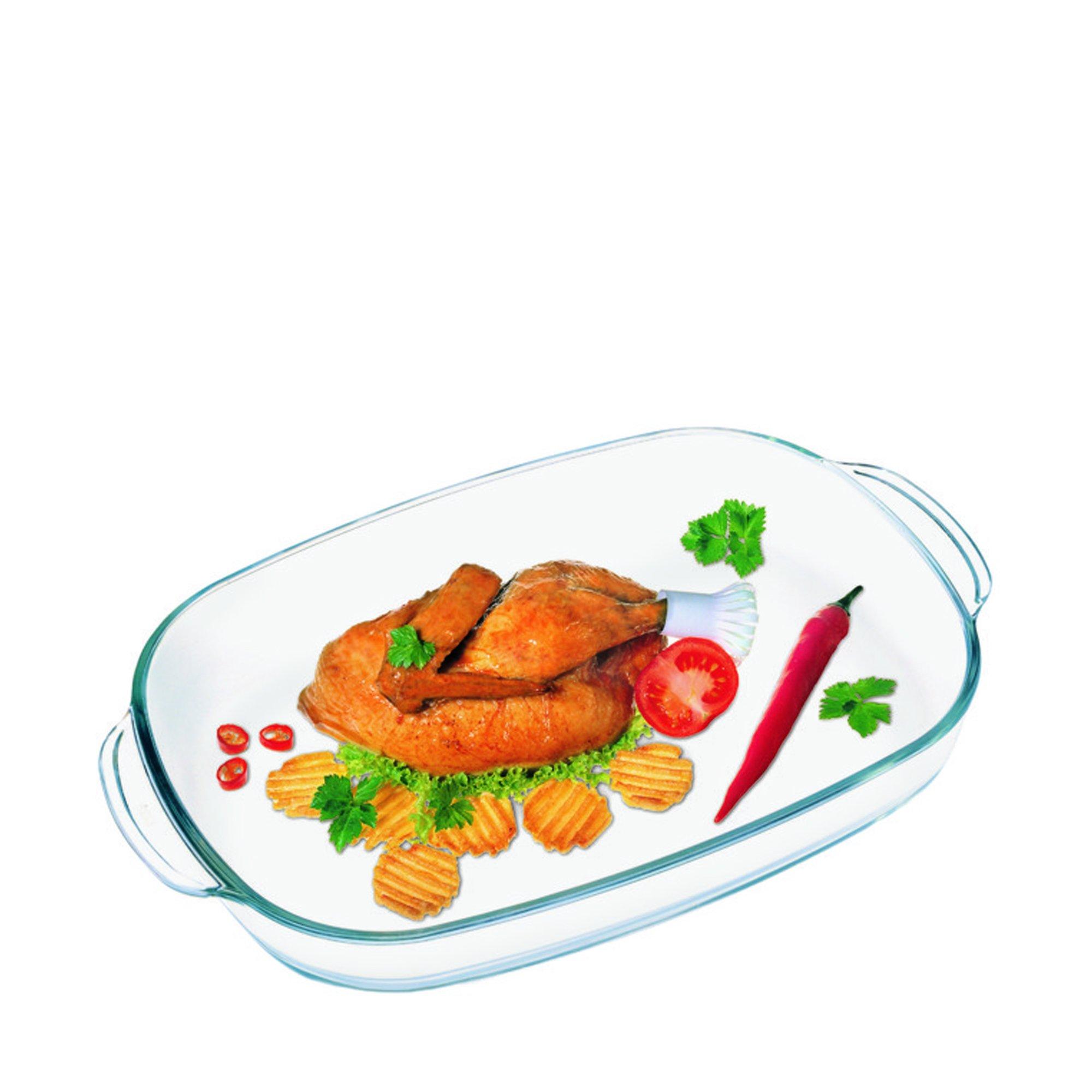 SIMAX PLAT EN VERRE RECT.  