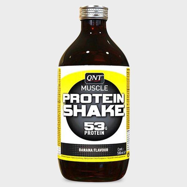 Image of QNT Protein Shake (53g Protein) Banana 500ml Power Getränk