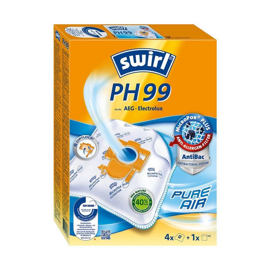 swirl Sac aspirateur PH99 