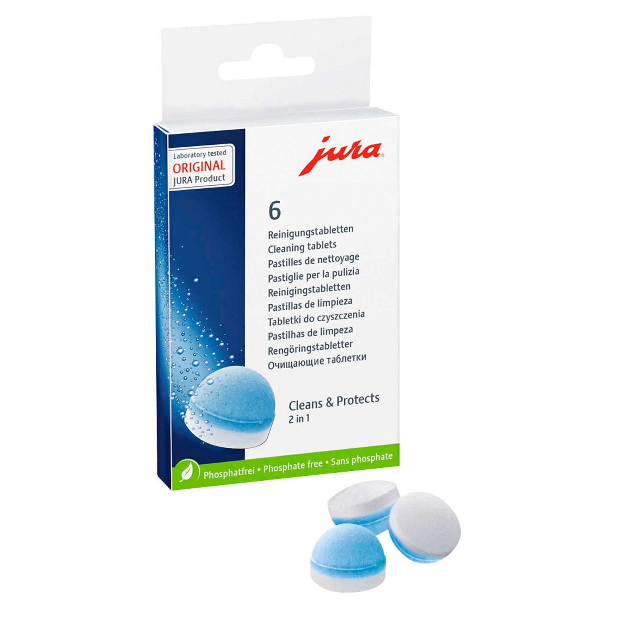 Image of Jura 2 Phasen Reinigungs-Tabletten, 6 Stück