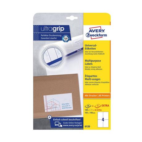 Avery-Zweckform Etichette ultragrip-Technologie 