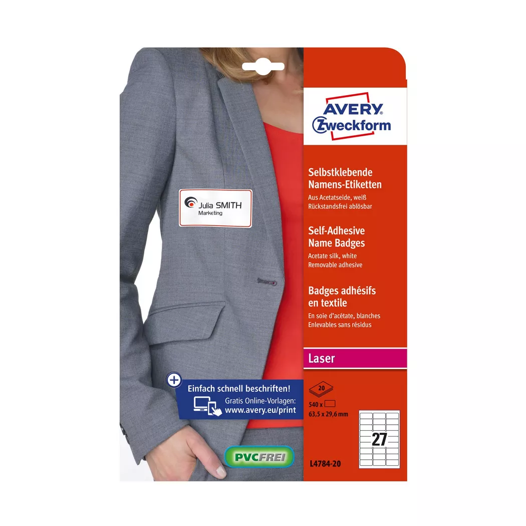 Avery-Zweckform – Etiketten, 63.5X29.6MM
