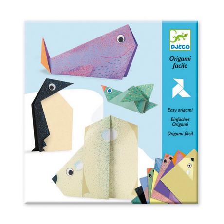 Djeco Kit per l'origami Animali polari 