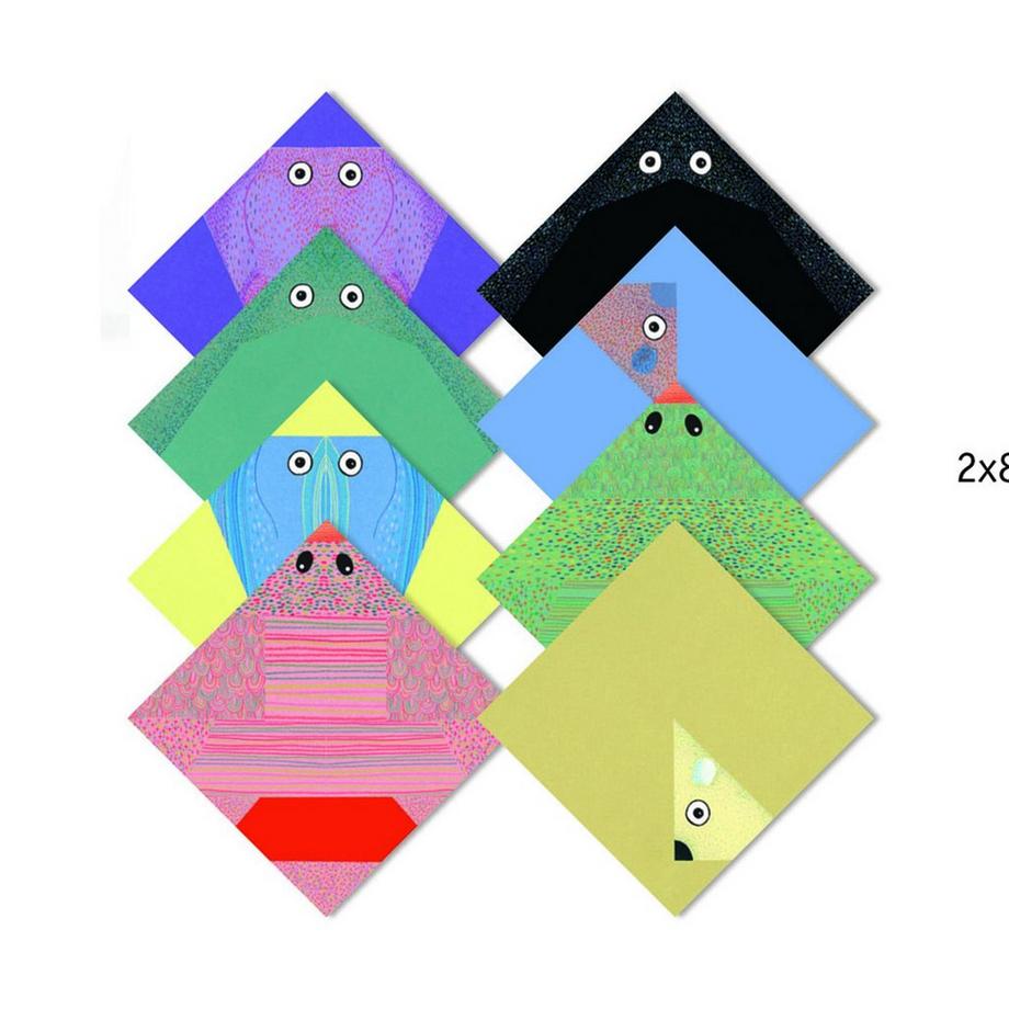 Djeco Kit per l'origami Animali polari 