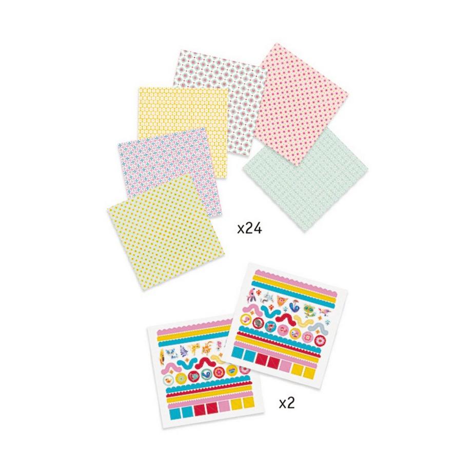 Djeco Kit artigianale Kirigami Piccole scatole 