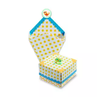 Djeco Kit d'artisanat Kirigami Petites boîtes

 