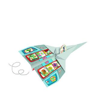 Djeco Kit per l'origami Aerei 