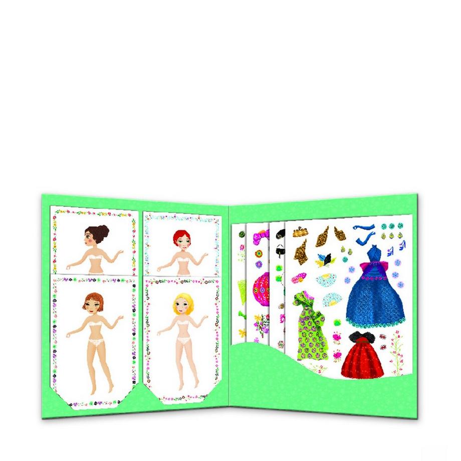 Djeco Sticker Stickers & Paperdolls 