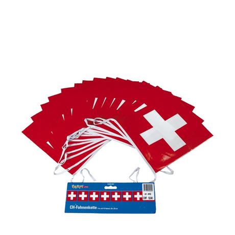 weco  Fahnenkette Schweiz 