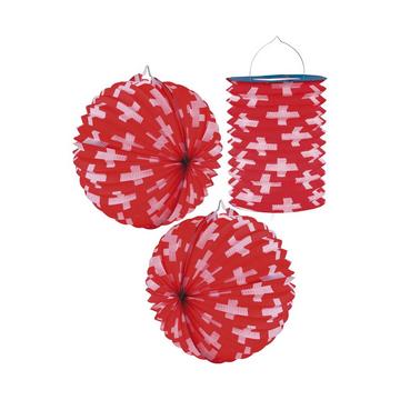 Suisse Lampion Set de 3