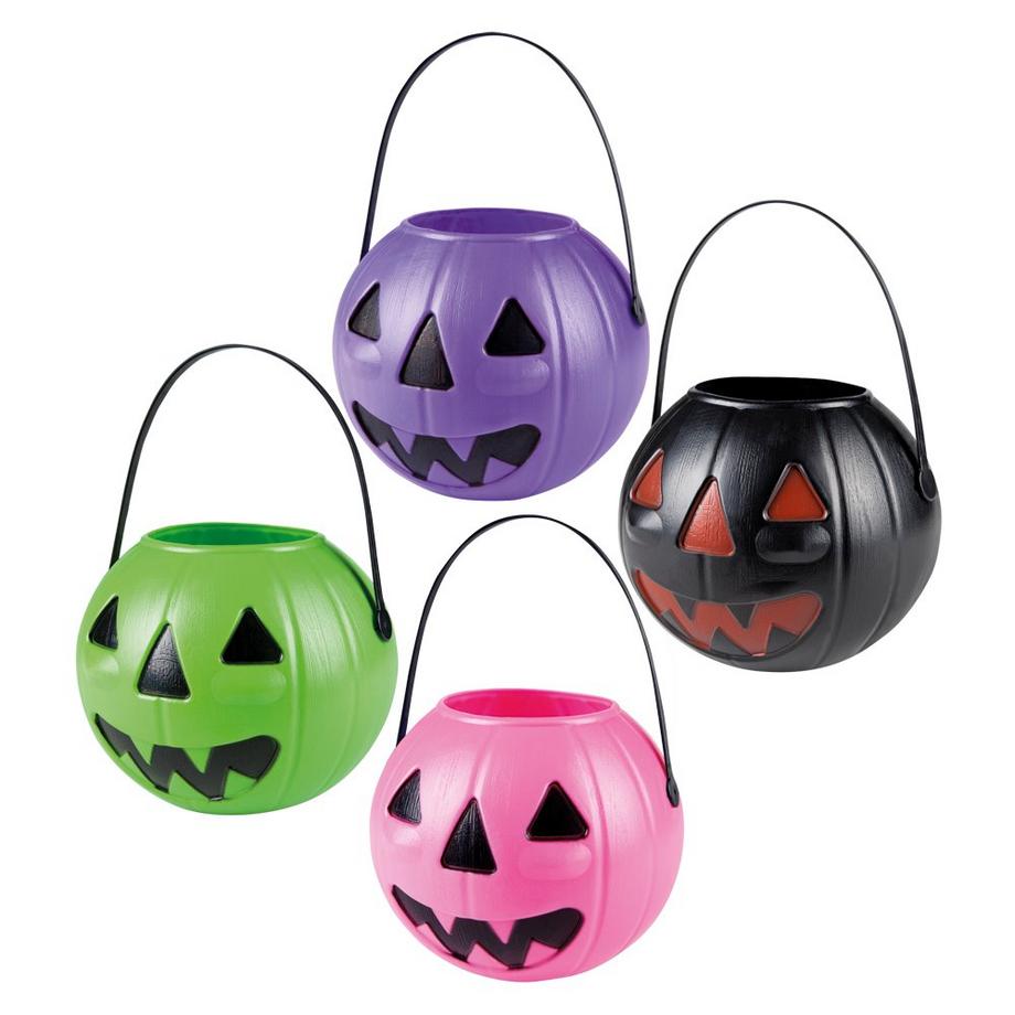 1 Seau de citrouille, assortiment aléatoire