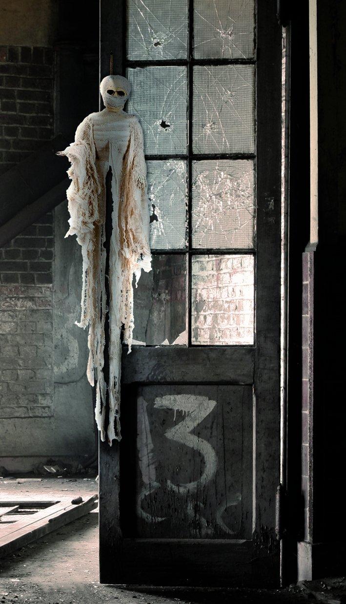 BOLAND  Decorazione appesa scheletro mummia 