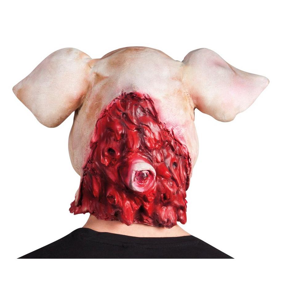 BOLAND  Latex Kopfmaske Blutiges Schwein 