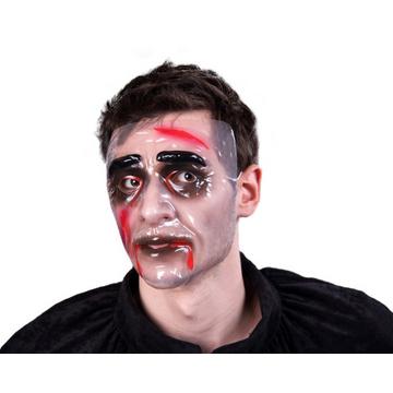 Masque Zombie homme transparent