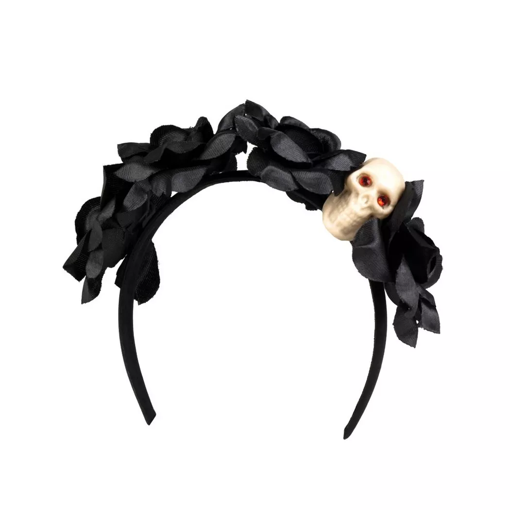 Boland - Diadem La Muerte, One Size, Black