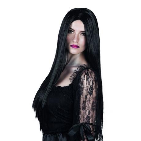 BOLAND  Perruque Cheveux longs noirs 