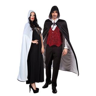 BOLAND  Costume adulto cappa Twilight nero/bianca 
