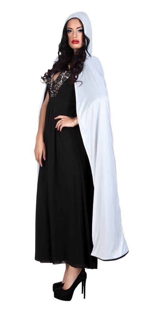 BOLAND  Déguisement adulte cape Twilight noir/blanc 