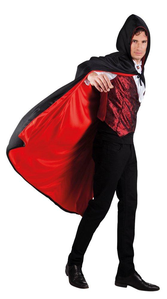 BOLAND  Umhang Twilight schwarz/rot 