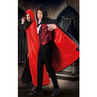 BOLAND  Umhang Twilight schwarz/rot 