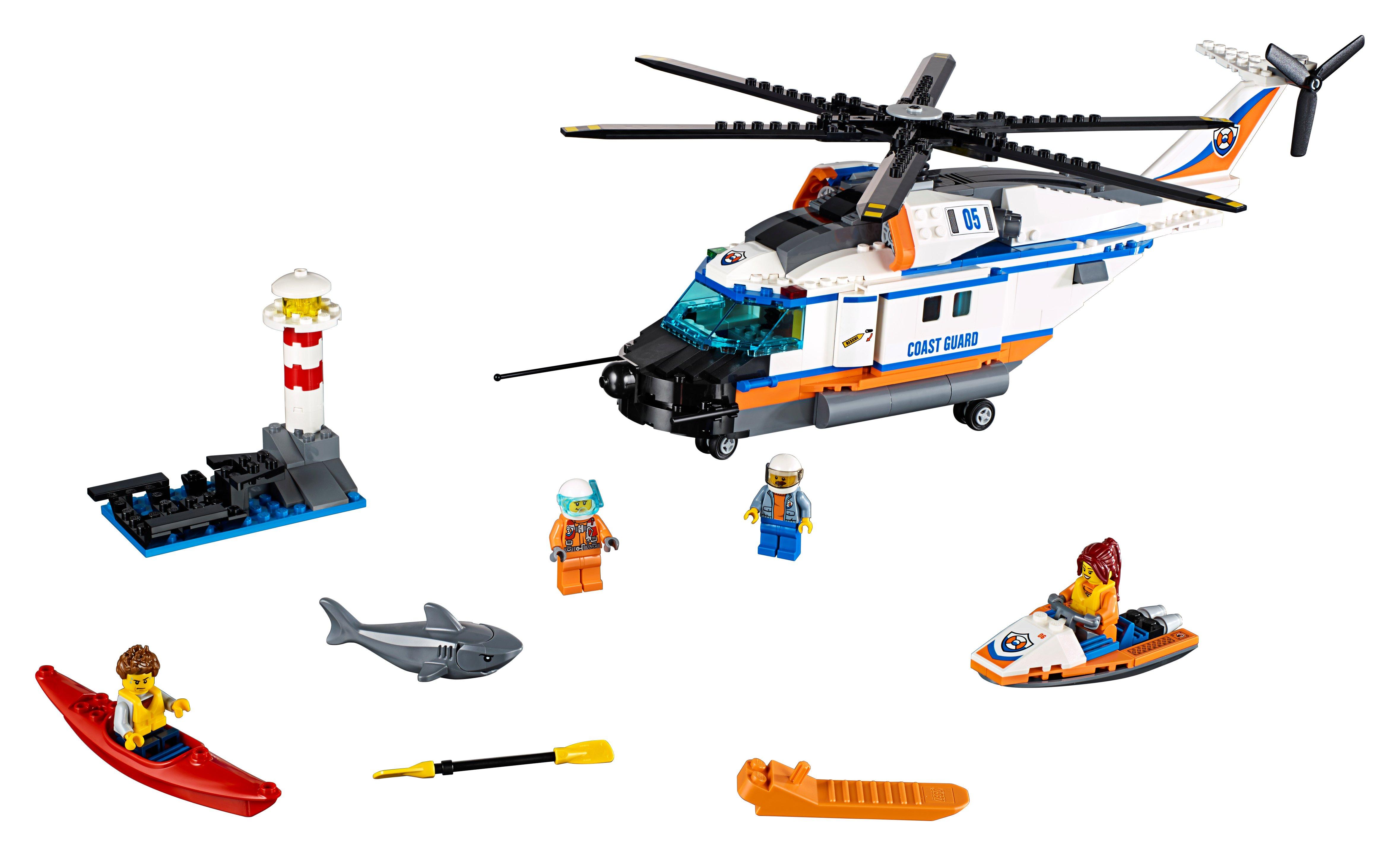LEGO®  60166 L'hélicoptère de secours 