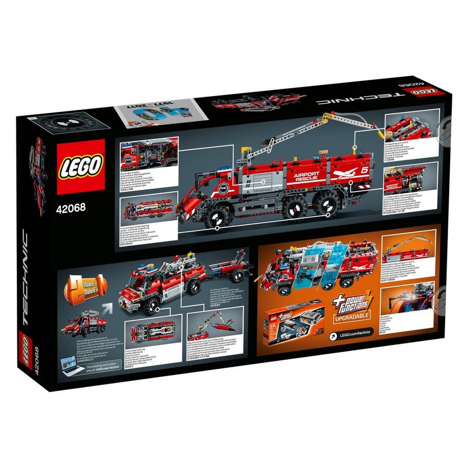 LEGO®  42068 Veicolo di Soccorso Aeroportuale 