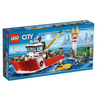 LEGO  60109 Feuerwehrschiff 