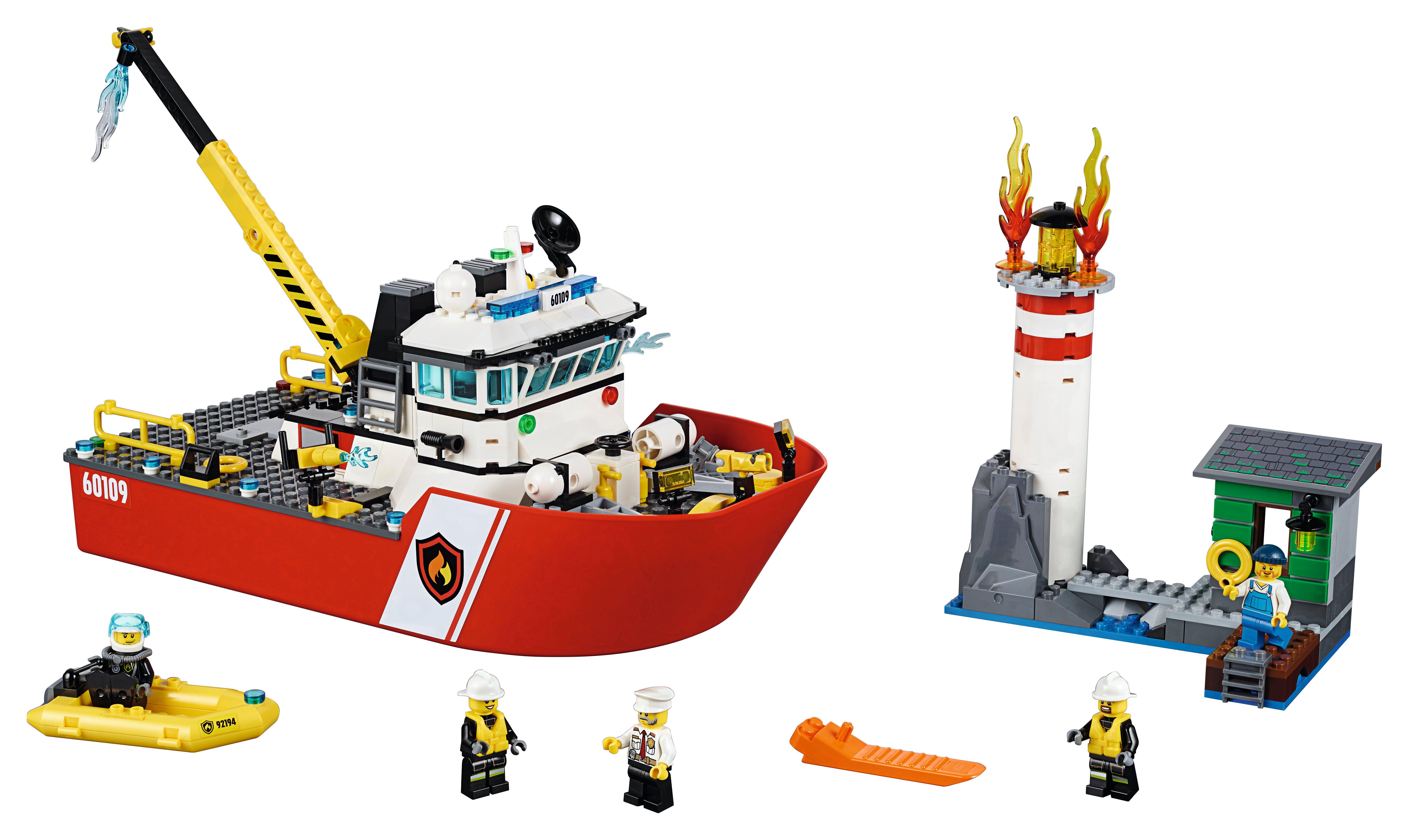 LEGO®  60109 Feuerwehrschiff 