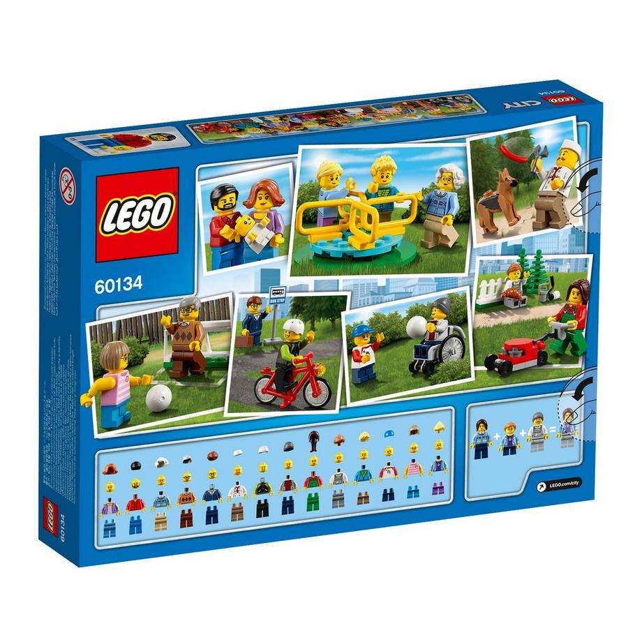 LEGO®  60134 Le parc de loisirs - Ensemble de figurines City 