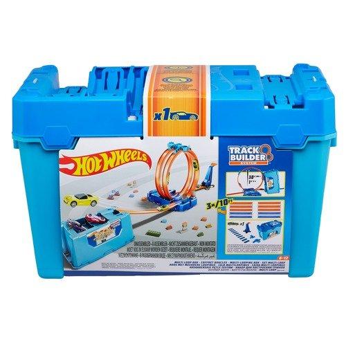 Hot Wheels  Track Builder Coffret boucles'éspace 