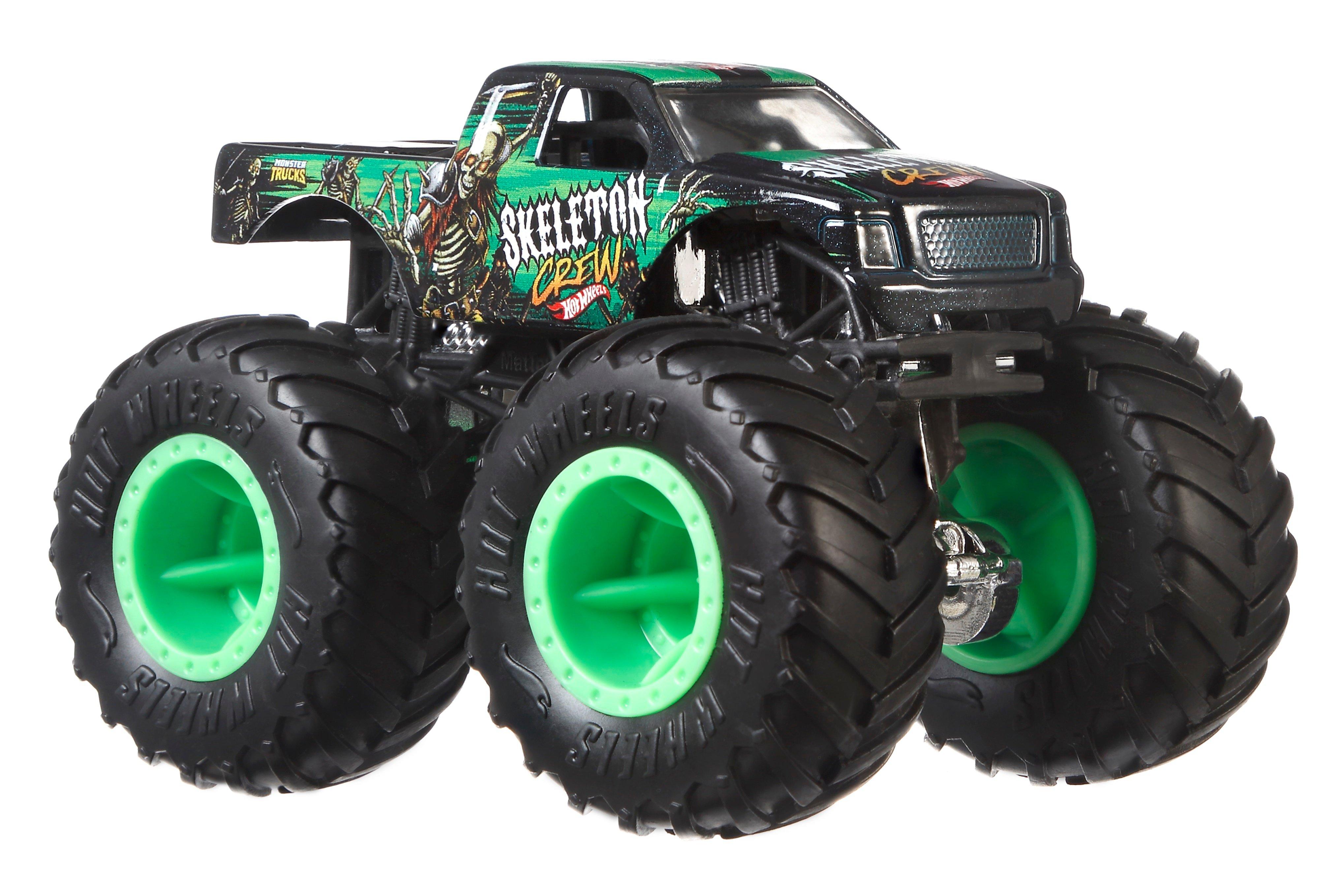 Hot Wheels  Monster Trucks 1:64 Die-Cast Sortiment, Zufallsauswahl 