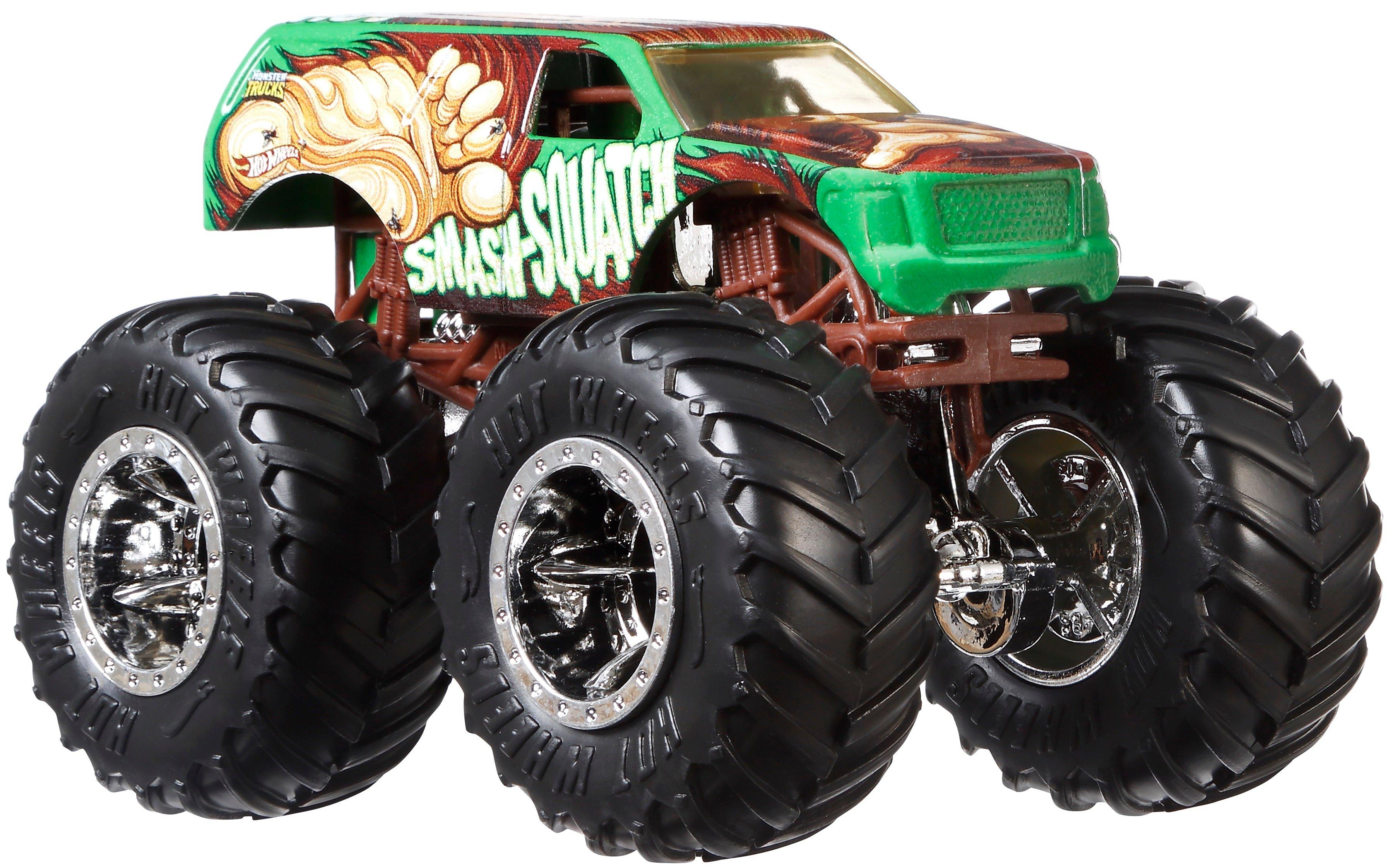 Hot Wheels  Monster Trucks 1:64 Die-Cast Sortiment, Zufallsauswahl 