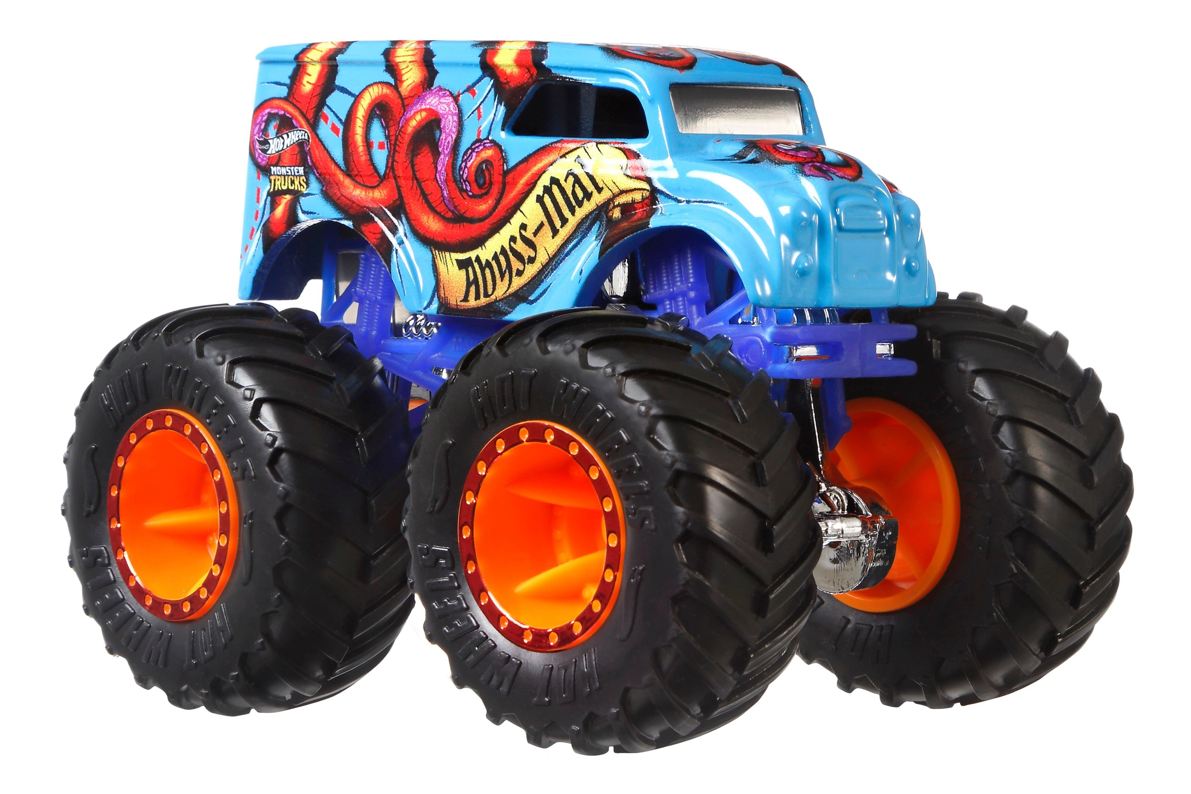 Hot Wheels  Monster Trucks 1:64 Die-Cast Sortiment, Zufallsauswahl 