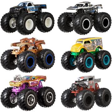 Monster Trucks 1:64, 2-Pack, modèles aléatoires