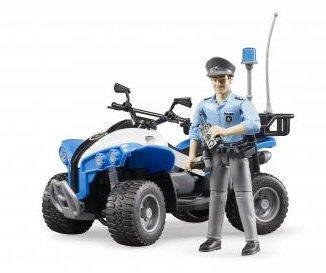 bruder  Polizei-Quad mit Polizist und Ausstattung 