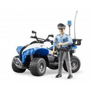 bruder  Polizei-Quad mit Polizist und Ausstattung 